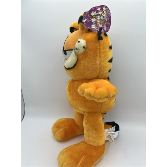 Garfield Cat Plush Stuffed Animal Play-by-Play Standing 16" w/tag - Picture 2 of 12